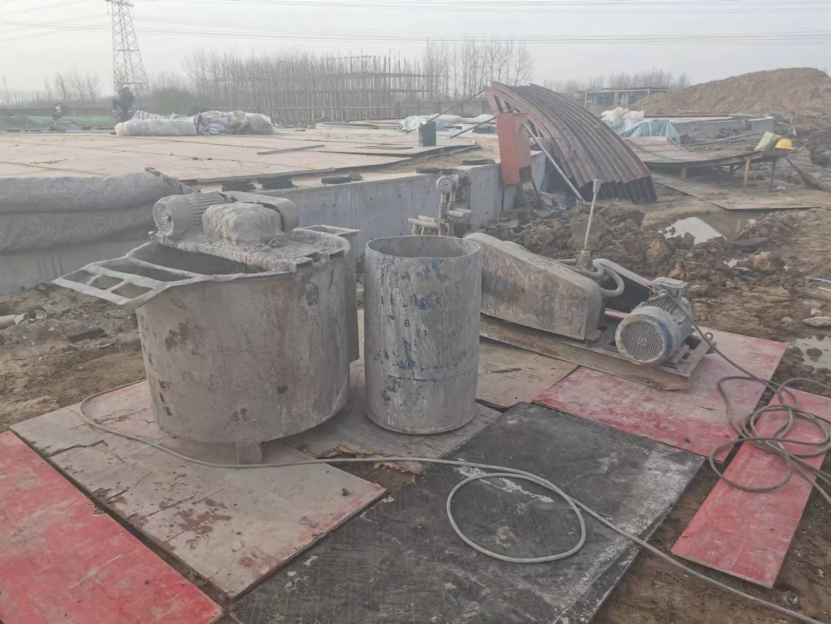 佛罗镇回填土注浆