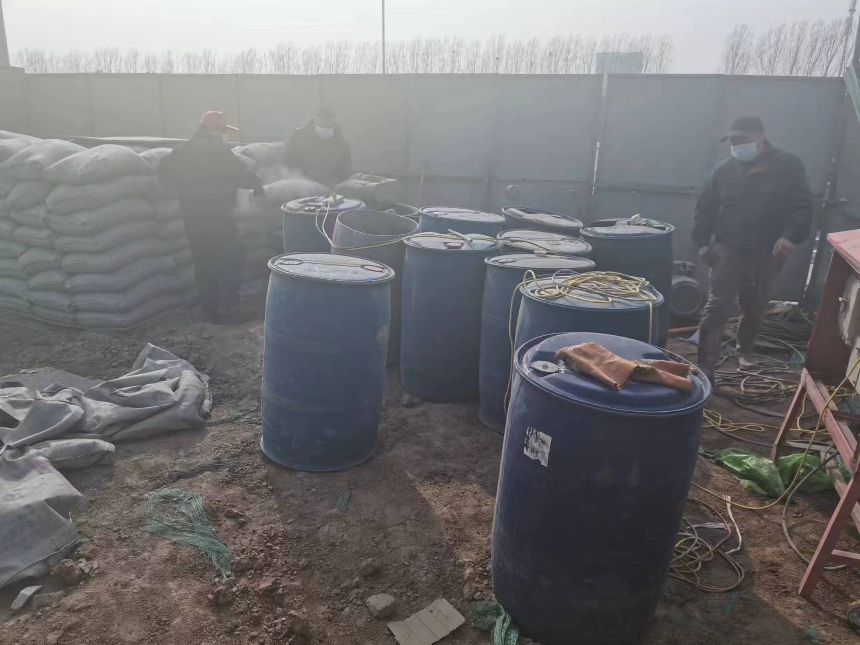 佛罗镇水泥注浆